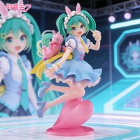 New Original Genuine Model Hatsune Miku x Rody 20cm AMP Fairy Tale Figure Anime Figurine Collections Toys Gifts Wholesale