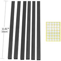 Coffee Pod Capsule Holder 6 Pack Coffee Pod Counter Storage Strips Saving Space Compatible With K Cup Pods,Nespresso Pods
