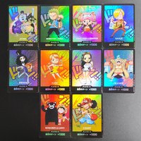 DIY One Piece OPCG Japanese DON !! Robin Luffy Zoro Nami Chopper Sanji Usopp Brook Jinbe Franky Collection Foil Card Toy
