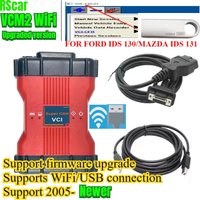 Newest firmware upgrade VCM2 Full Chip Multi-language OBD2 WIFI Version for Ford V130 for Mazda V131 IDS 2in1 Diagnostic Tools