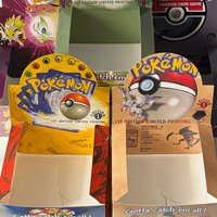 PTCG Empty Box Packaging No Cards Includ BASE1/FOSSIL/TEAM ROCKET/JUNGLE/NEO DESTINY 1st Ed Wall Decoration Handmade PKM Proxy