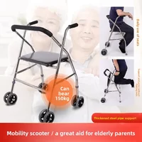 Bestseller The Elderly Walker Walker Assisted Walking Elderly Walking Crutches Foldable Home Training Seat