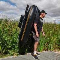 Small Portable PVC Inflatable Fly Fishing Belly Boat Float Tube for One Person