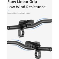 Accessories Aluminum Alloy Bike Handlebar Ergonomic Durable TT Handlebar Lightweight Bicycle Aero handleBar