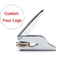 Dry Seal Stamp Custom Book Embosser Stamp for Your Logo or Design Embosser Personalized Book Embosser Gift for Book Lover