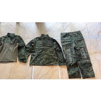 Tactical three piece frog suit outdoor training Russian camouflage EMR ATFG jacket &pants hunting combat wear-resistant suit