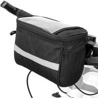 AliExpress HOMEFISH Bicycle Front Handlebar Bag, Outdoor Cycling, Phone Mount Bags, Skateboard Front Bag, Bicycle Riding Bag