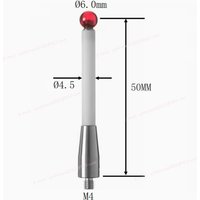 1PC CMM Probe Stylus 6Mm Ball Tip CMM Contact Probes Ceramic Shafts Probe Testing Accessories For Renishaw