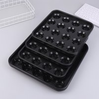 New 16/22 Grids Billiards Tray Portable Billiard Balls Tray For Pool Halls For Billiards Parlor Billiard Ball Storage Organizer
