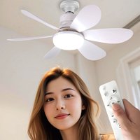 E27 with Remote LED 30W 40W Ceiling Fan Light Dimming Function Suitable for Living Room Study and Home Use 85-265V image 4