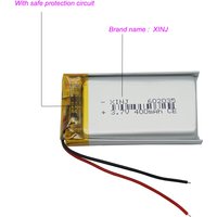 Wholesale 3.7V 400mah 1.48Wh Polymer Rechargeable Li Lithium Battery 602035 For GPS Bluetooth Speaker Headset Headpones