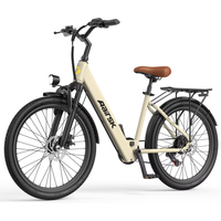 AliExpress Aairsk SU7 Electric Bike 250W Powerful Motor 36V13AH Lithium Battery Adult Riding Electric Bike 24-inch Tire City Commuter Ebike