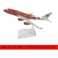 JASON TUTU 1/400 Scale Diecast Metal Malaysia Airlines Boeing 747 Aircraft Model 16CM Miniature Authentic Collectible Gift