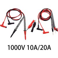 universal 1000V 10A 20A Multi Meter Test Probe lead wire cable multimeter Needle tip pen for Digital Multimeter Tester Voltmeter