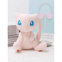 Mew Pokemon Plush Toys Pink Blue Mew Anime Peluche Dolls Kawaii Plushies Keychain Doll Pendant Birthday Present Gifts for Friend