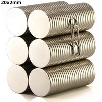 20X2 20X3mm Super Powerful Strong Magnetic Magnet 20mmx2mm Permanent Neodymium Magnets Disc 20x3mm Round Magnet Sheet 20*3