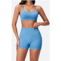 Seamless Women Yoga Suit 2pieces Fitness Gym Clothing Sports Set Sports Underwear High Waist Shorts Gym Workout Running Yoga Set