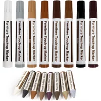 Creative Furniture Repair Pens Touch Up Markers Filler Sticks Wood Scratches Restore Kit Patch Paint Pens Wood Composite Repair