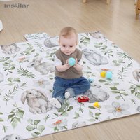 INSULAR Children's Carpet Baby Play Mat Nursery Climbing Pad Foldable Anti-slip Waterproof Durable Portable Educational Activity