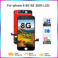 100% Tested LCD Screen For iPhone 8 8G SE 2020 SE2 Display Touch Digitizer Complete Assembly with Repair Tools A1863 A2275 A2296
