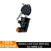 Original Battery Lock Core With Key for HIMO C20 Electric Bike Integrated battery key lock Replacement Accessories