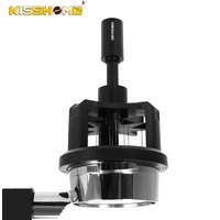 AliKisscafe WDT Tool Coffee Needle Distributor 51mm 53mm 58mm Adjustable Depth Espresso Stirrer Professional Barista Accessories