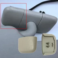 Sun Visor buckle clip gray black Sunvisor sunshield makeup mirror cover cap For Volkswagen VW Golf 7 VII Tiguan car accessories