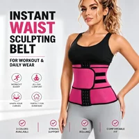 Women Waist Trainer Belly Slimming Sheath Sauna Body Shaper Reducing Shapewear Corset Tummy Sweat Workout Fat Burn Trimmer Belt