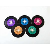 Digital Vinyl AZO CD-R Disc Blank Blue CD Disk Azo CDR Music CD Discs 80min 700MB 52X 10Pcs/Lot Five Colors