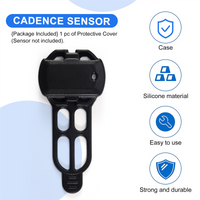 AliExpress Bike Gel Skin Protective Case for Garmin Cadence Sensor, for Bryton, Magene Computer Sensor Black Cover,1Pc Rich