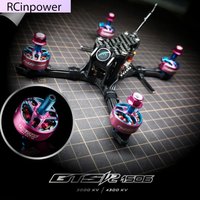 RCinpower GTS V2 1506 Brushless Motor, 3000KV / 4300KV High Power Brushless Motor, Professional for 3 Inch FPV Racing Drone Quad
