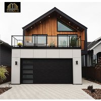 Sixinalu Garage Door House Security Building Entrance Folding Entry Front Aluminum Profile Doors Double Glazed Custom Home Decor