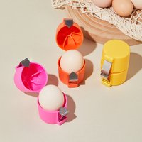 Creative Egg Separator Tool Plastic Non-Stick Hand Eggs Breaker Multifunctional Convenient Baking Cooking Aid Kitchen Gadget