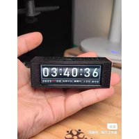 3D printing page turning clock, music spectrum, built-in WiFi for networking