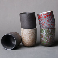 130ml ceramic mugs tea cup Porcelain Personal Single Pottery Tea Cups Drinkware Wine Mug Water Mugs