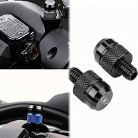 Motorcycle aluminum mirror hole plug screw bolt For Moto Guzzi V100 Mandello V7 Stone V8S TT Bobber Breva 850 1100 1200