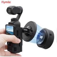 Car Mount Adapter Suction Cup Bracket For DJI Osmo Pocket 3/4 Base Holder Mount Suction Cup Base with Adapter Accessory