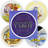 Circle Of Life Tarot Cards A 78 Deck Oracle English Visions Divination Edition Borad Playing Games