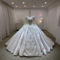 Convertible Wedding Dress 2 in 1 Satin Elegant Personalized Customized Handmade Any Ball Gown Wedding Gowns robe de mariée