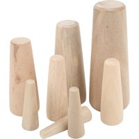 Emergency Wooden Plug Tapered Soft Wood Plugs Marine Tapered Thru Hull Emergency Soft Wood Plugs Drain Plug for Boat Yacht