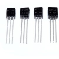 100pcs BC327 BC337 BC547 BC548 BC549 BC550 BC556 BC557 BC558 TO-92 Transistor NPN PNP New Original