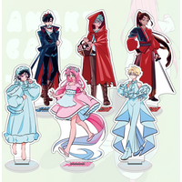 Anime ALIEN STAGE MIZI SUA TILL IVAN HYUNA LUKA Acrylic Stand Model Plate Figure Cosplay Model Cute Desk Display Gifts