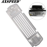 AXSPEED Metal Inlet Grille Plate Radiator Cover for TRX4 TRX-4 Bronco Defender 1/10 RC Crawler Car Upgrade Parts