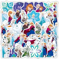 50PCS Frozen 1 Stickers - DIY Decor for Journal, Notebook & Craft Projects