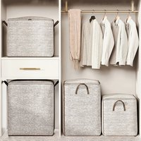 large-capacity clothing storage boxes, household bedding and clothing storage boxes, portable storage boxes for living room