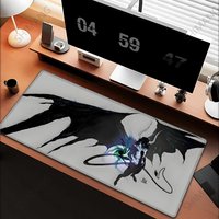 Bleach Ulquiorra Cifer Large Mousepad Rubber Gaming Mouse Mat Keyboard Carpet Mouse Pad Office Pc Deskmat Locking Edge Table Mat