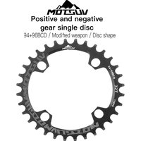 MOTSUV Bicycle 94+96BCD Chainring 32T/34T/36T/38T Round Chainwheel M4000 Crank Narrow Wide Tooth Plate Disc MTB Bike Accessories