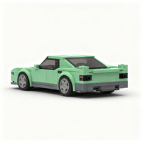 263pcs MOC Koichiro Iketani S Nissan Silvia K Initial D City Champions Model Building Blocks Christmas Gifts Construction Toys