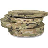 1Meter Width 2.5cm Multicam Webbing Tactical DIY Webbing Strap Outdoor Molle Backpack Strap Accessories