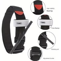 Tactical Windlass Tourniquet 38*750mm One-Handed Operation Emergency for Outdoor Rescue Combat Application Tourniquet